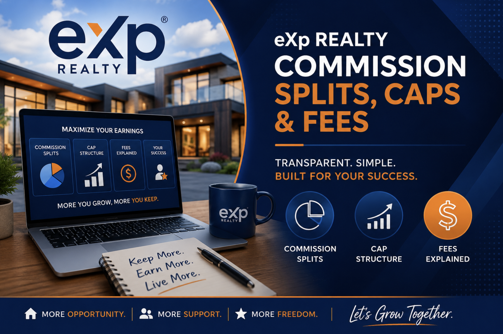 exp realty commission splits, caps, and fees eXp Realty commission split, cap and fees