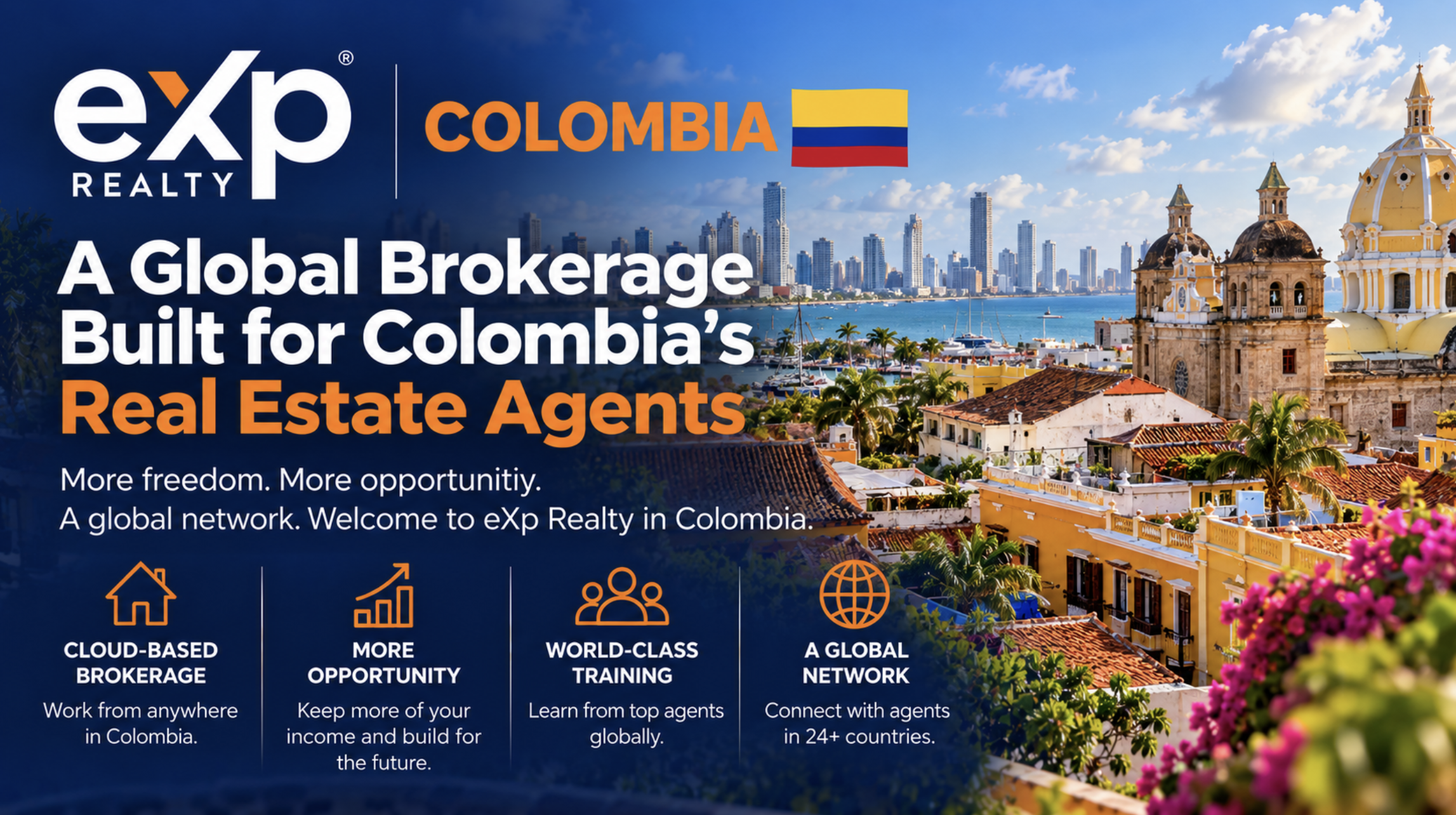 eXp Realty Colombia information for real estate agents exploring the cloud-based brokerage